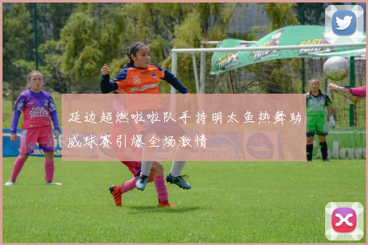 延边超燃啦啦队手持明太鱼热舞助威球赛引爆全场激情